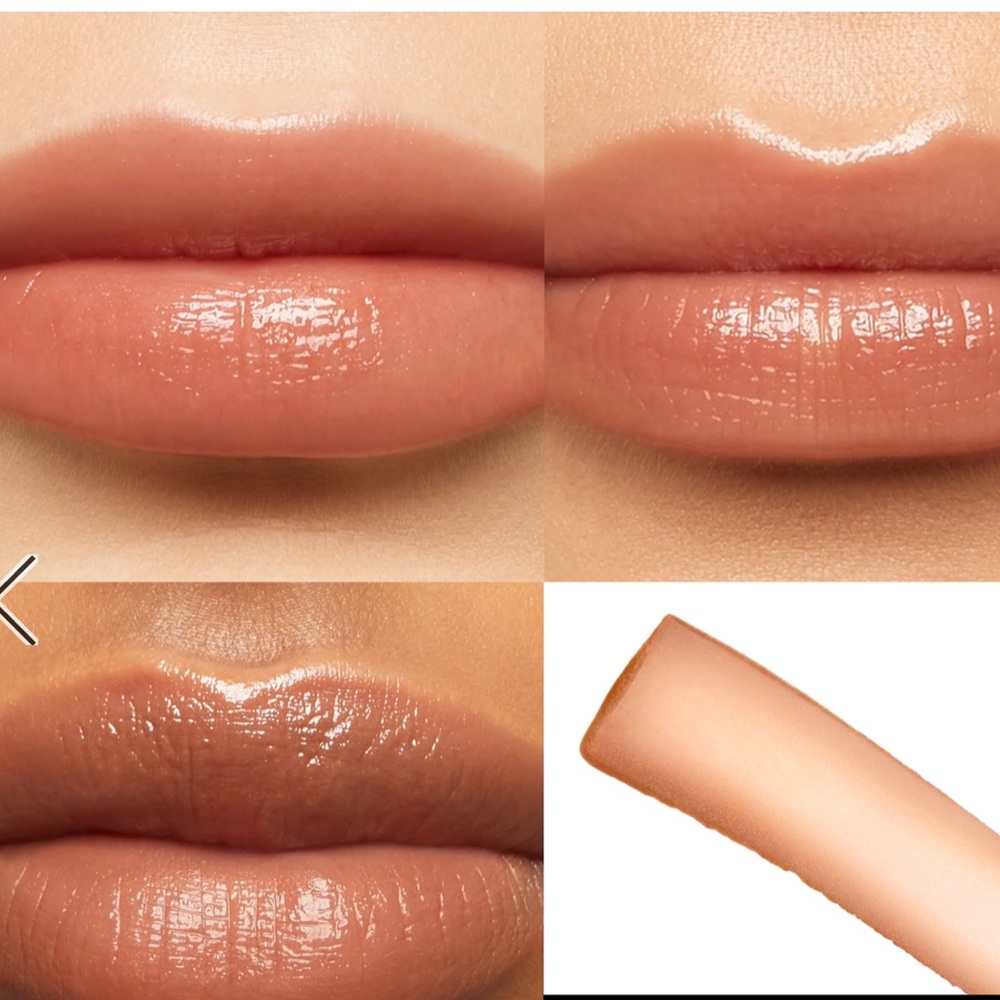 NARS Afterglow Lip Balm in Laguna, a sheer bronze with gold shimmer